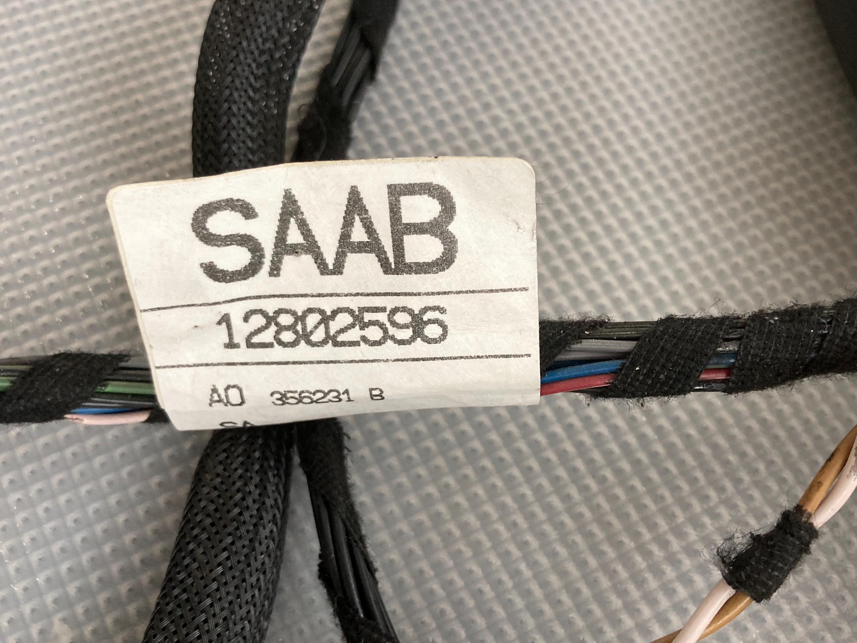 Saab 9 3 Cable Harness Parcel Shelf 4D 12802596