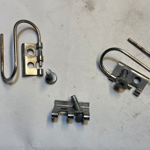 Saab 9 3OG Convertible Rear Window Brackets