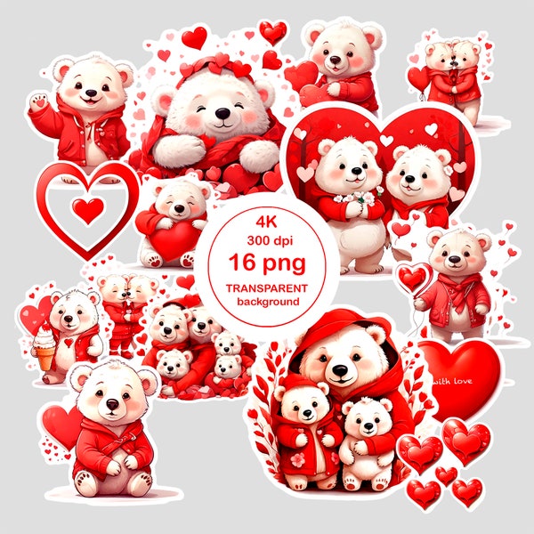 Imágenes prediseñadas de osito de peluche de San Valentín, imágenes prediseñadas de San Valentín de acuarela, osos de amor PNG, imágenes prediseñadas de Akwarela walentynki miś, imágenes prediseñadas de Walentynki,miłość