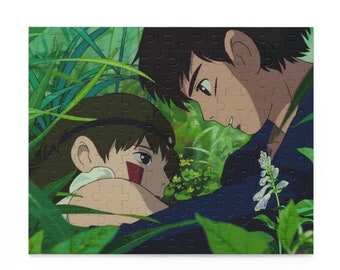 Puzzle Studio Ghibli (120, 252, 500 pièces) Princesse Mononoké, Saint-Valentin, cadeau Saint-Valentin