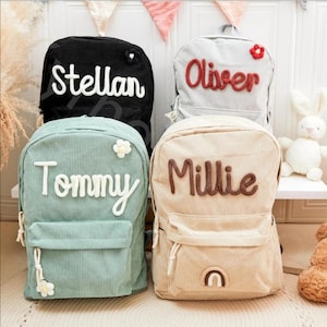 Custom Toddler Backpack, Kids Backpack, Personalize Toddler Book Bag, School Bag for Kids, Preschool Backpack, Children&#39;s Backpack With Name