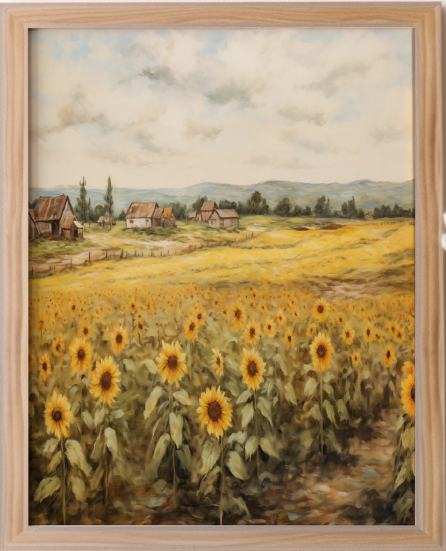 Printable Authentic Springtime Prints, Set of 5 Spring and Summer Wall ...