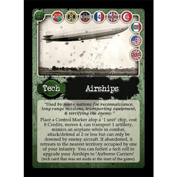WW1 1914 Historical Deck V5.2 | Axis & Allies + Global WW1