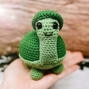 Cute Turtle Rattle Handmade Knitted Crochet Rattle Animal doll Amigurumi Turtle Handmade Crochet Toys Doll Baby Birthday Gift Unique Gifts
