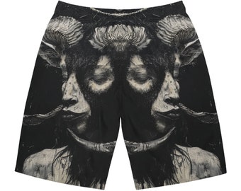 Dead Man Board Shorts Summer Fashion Printed Occult