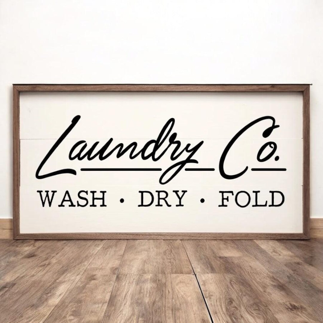 Laundry Room Wall Art | Laundry Room Home Decor | Laundry Room Signs ...