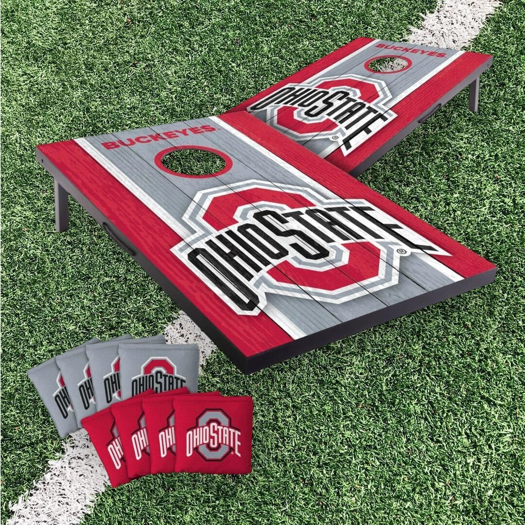 Ohio State Buckeyes Cornhole Boards 2x3 (officially Licensed) Carry ...