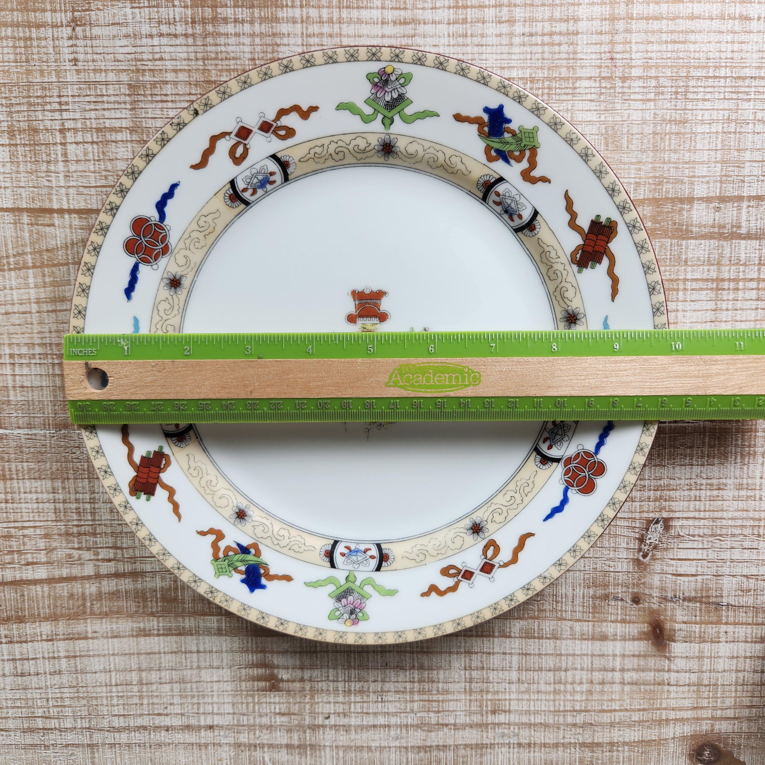 Antique Noritake Lazarre Dinner Plate, Floral Urn, Gold Accents - Etsy