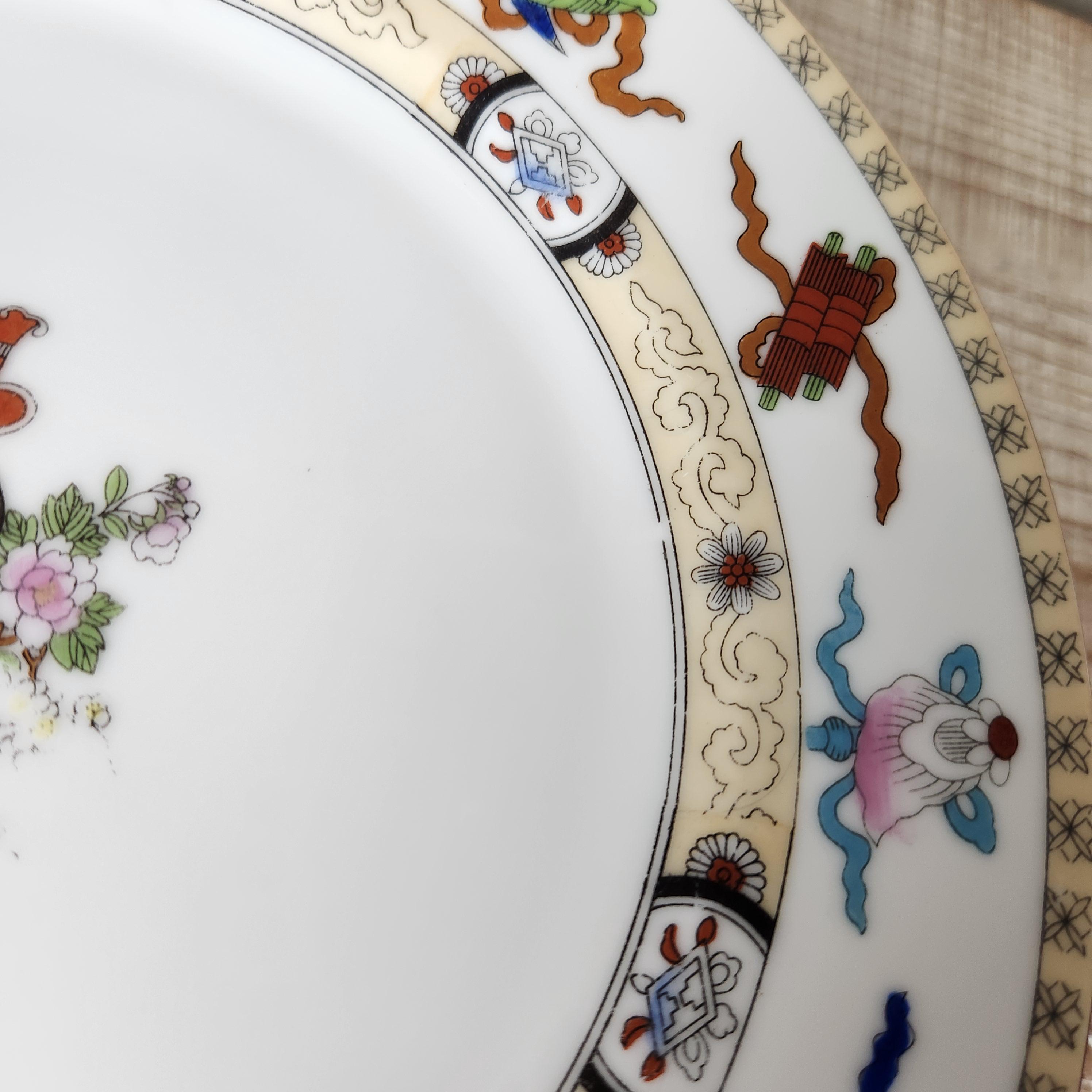 Antique Noritake Lazarre Dinner Plate, Floral Urn, Gold Accents - Etsy