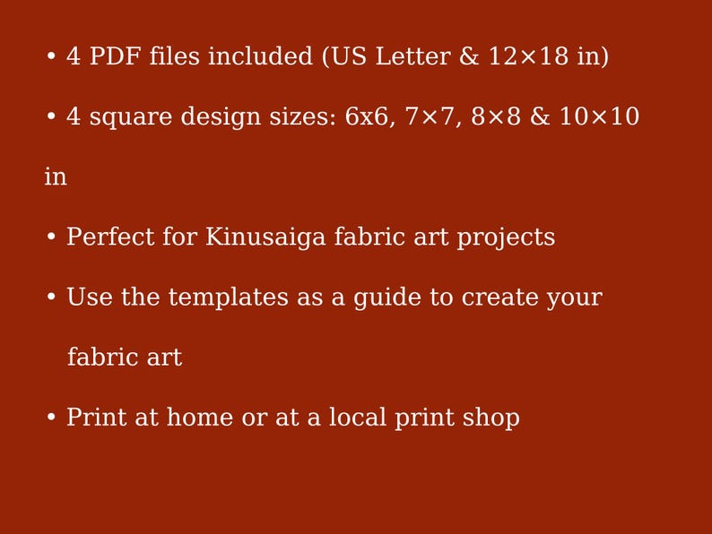 10 Fall Kinusaiga Templates – Autumn Fabric Art Patterns – Pumpkin ...