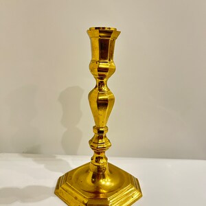 Vintage brass candle holder antique candlestick brass home decor