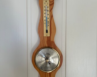 Vintage barometer made in Germany wall decoration