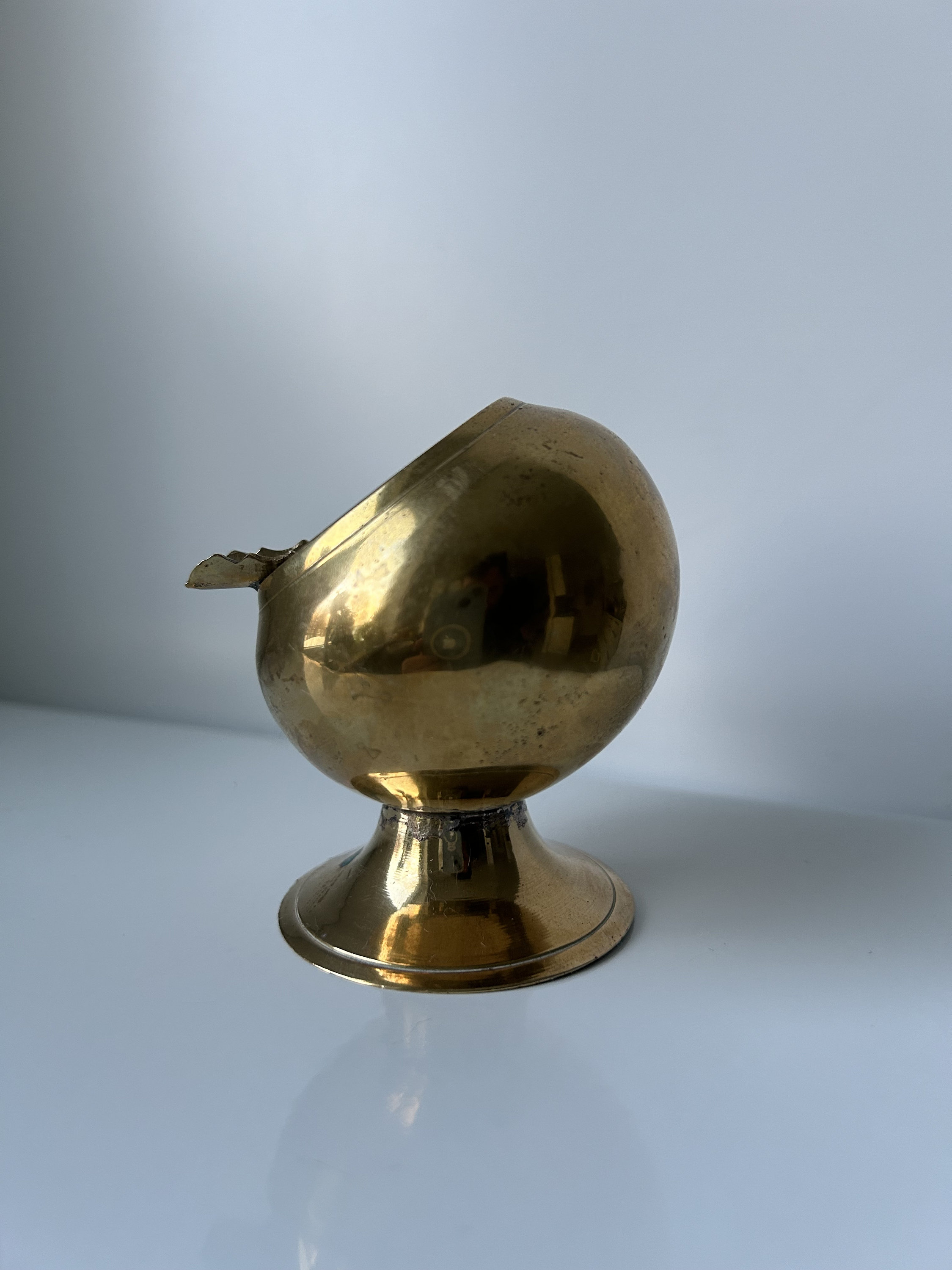 Vintage Ashtray, Globe Ashtray, Cigar Holder Etsy