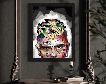 Lil Peep / Poster Art Print