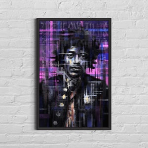 Jimi Hendrix / Poster Art Print
