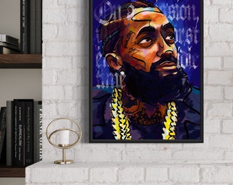 Nipsey Hussle / Poster Art Print