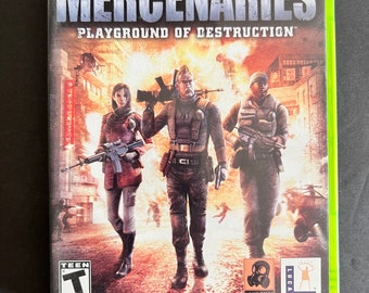 XBOX - Aire de jeu de la destruction des mercenaires