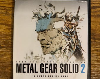 PS2 - Metal Gear Solid 2 - Acción de espionaje táctico