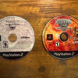PS2 - Monster Jam 2 Game Bundle