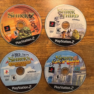 PS2 - Shrek 4 Game Bundle