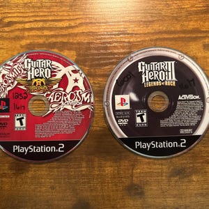 PS2 - Guitar Hero 2 Game Bundle