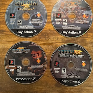 PS2 - Socom 4 Game Bundle
