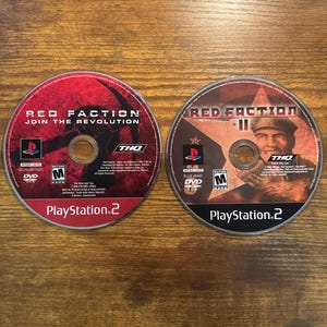 PS2 - Red Faction 2 Game Bundle