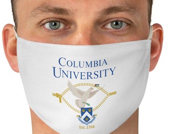 Maschera facciale in tessuto della Columbia University, Sostieni la Palestina, Regalo di pace, Sostieni il cessate il fuoco, Regalo perfetto per i sostenitori della solidarietà e della pace