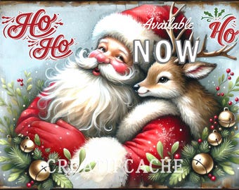 Snijplank kerstman – kerstsublimatieontwerp – vakantie-clipart - digitale download