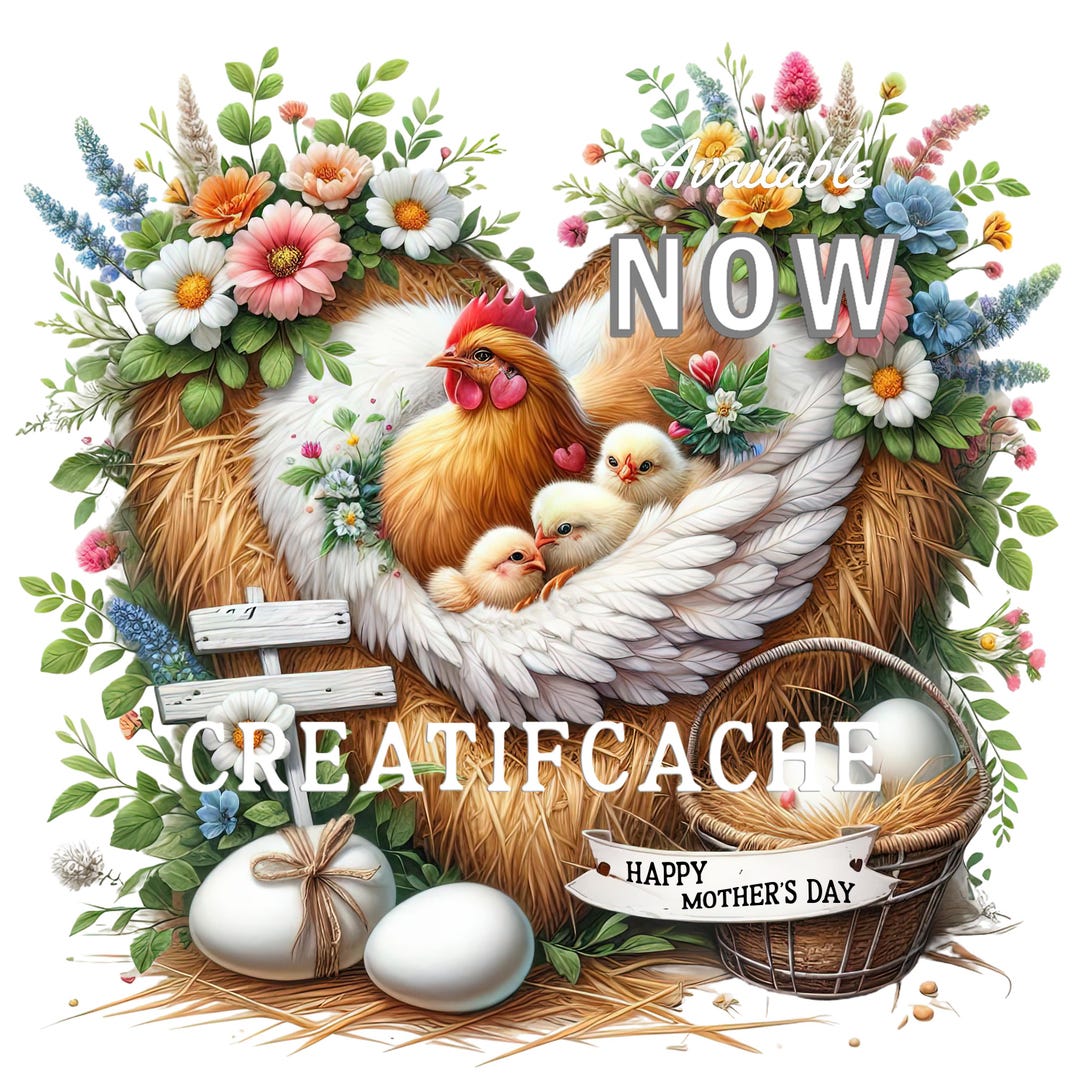 Transparent Mother s Day Hen Clipart Cute Mother Hen With Baby Chicks transparent-mother-s-day-hen-clipart-cute-mother-hen-with-baby-chicks