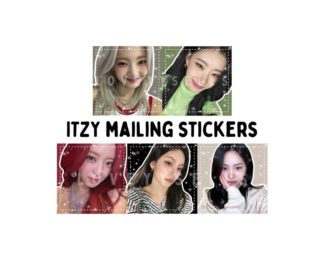 Itzy Sticky Notes ITZY Mailing Stickers | up to 50 Stickers - Etsy
