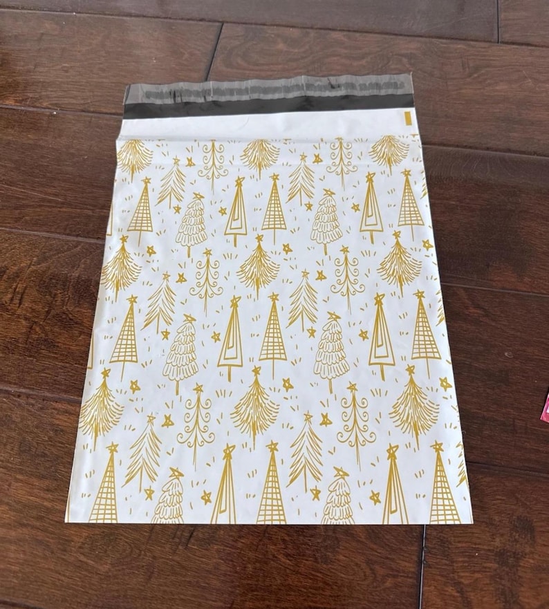 10x13" Super Fun ALL Christmas Variety Pack Designer Poly Mailers! 10 ...
