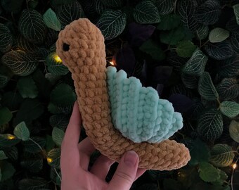 PDF Crochet Pattern - Pearly Snail