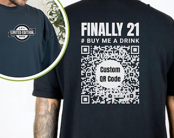 Schließlich 21 Shirt 2005 Limited Edition Kaufen Sie mir einen Drink 21. Geburtstags-Feier-Geschenk Kundenspezifisches Geburtstags-T-Shirt Drehen 21 Lustiger 21. Geburtstag