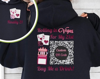 Gruppe Mädchen Reise 21 Geburtstag Rollen In Vegas schließlich 21 Hoodie 2004 Kaufen Sie mir ein Getränk meine Tochter ist Schwester Geschenk kundenspezifischer Geburtstagspullover