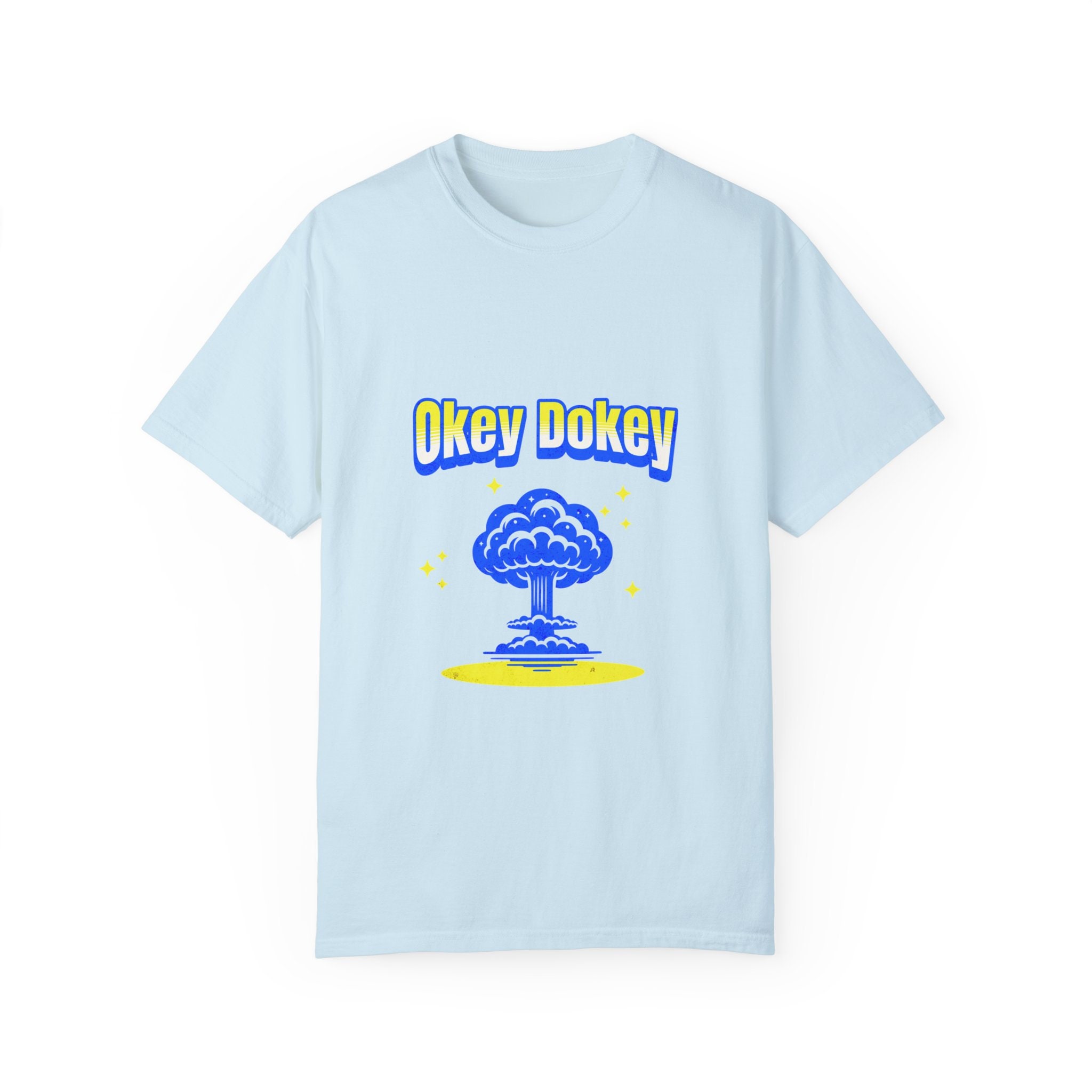 Okey Dokey Post Apocalyptic Shirt Radiation Radioactive Biohazard Space ...