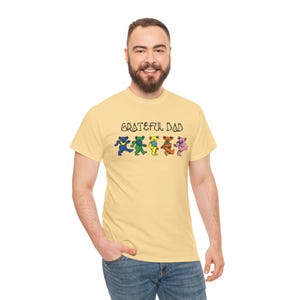 Grateful Dad Unisex Heavy Cotton Tee