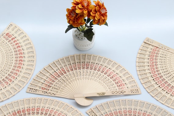 Bulk Palm Personalized Hand Fans Wooden Fan Traditional Mexican Wedding Favors Custom Hand Fans Wedding Unique Wedding Favor Ideas Etsy
