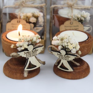 Bulk Personalized Funeral Favors Candles With Tag Memorial Favors Funeral Favors for Guests in Bulk Celebration Of Life Favors Grief Favors