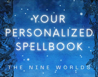 PERSONAL PDF SPELLBOOK // Your very own Book of Shadows curated and written by us. Unique to you, each book is made to order. Grimoire.