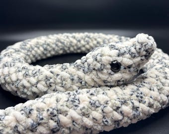 Crochet Hognose Snake Plushie: Adorable Desk Pet