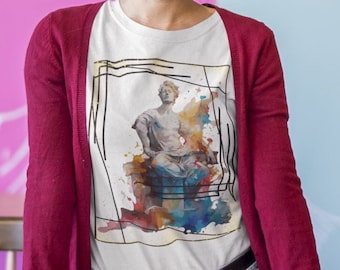 Trendy Women's T-shirt Stoic Graphic Tee Gift for Her