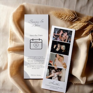 Bridesmaid Photo Strip - Will You be My Bridesmaid Proposal Card, Maid of Honor Wedding Gift, Unique Wedding Favor, Instant Memories