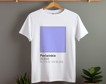 Camisa con estampado de color bígaro, camiseta con gráfico retro