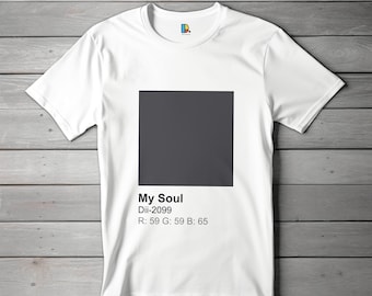 Camiseta con estampado de humor negro y colores de My Soul