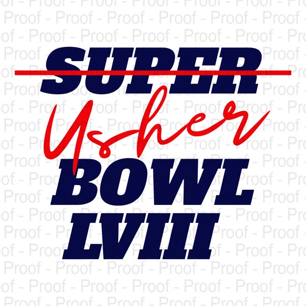 Usher Super Bowl Halftime PNG, Usher Super Bowl Halftime Show SVG, 2024 Super Bowl Game Day Shirt, 2024 Usher Halftime Show Tee, 300dpi.