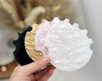 Pearl Nail Photo Prop, Colored Marble Glitter Acrylic Blank, Nail Tech Sign Prop, Nails Acrylic Blank, Nail Photo Prop for social media