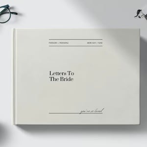 Plantilla Canva Cartas a la novia