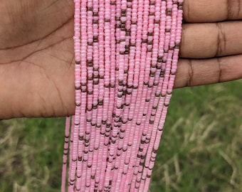 Classic African Waist Beads Two Tone 60 inch Handcrafted - tie on, 1 ct