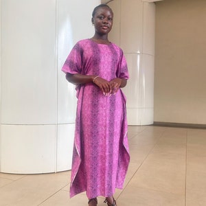 02 Dera House Dress | Kaftan Dress - African Moo Moo style Baati Leso Bubu Dress - Mumu, Jalabiya, Boubou, Dirac, Muumuu Dress